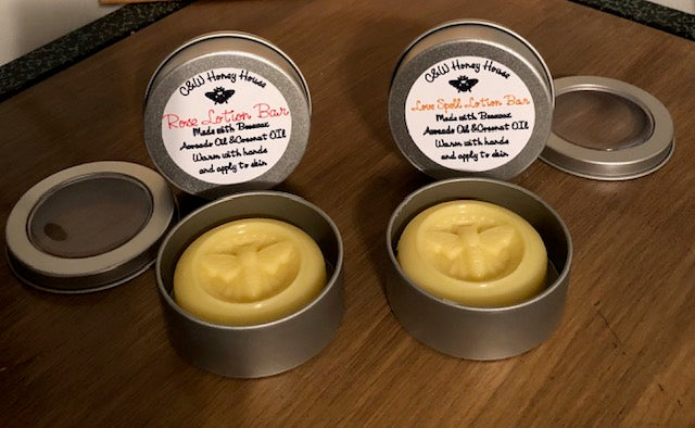 Beeswax Lotion Bars