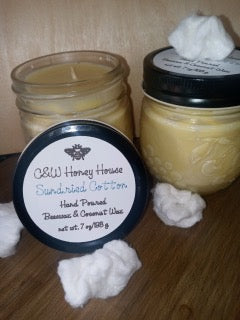 Hand Poured Beeswax and Coconut Wax Candles 7.2 oz